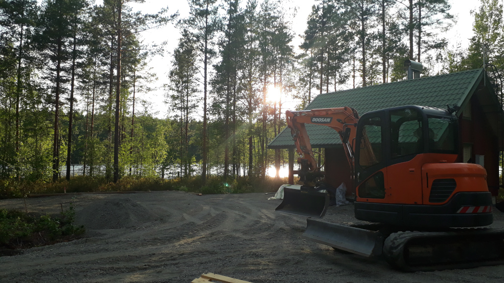 Kumitelakaivuri